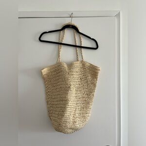 Target straw beach bag / tote